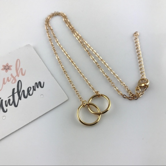 3 for $25⚡️double circle necklace - Picture 6 of 8